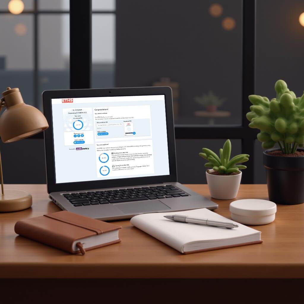  Test d'anglais : ETHS 